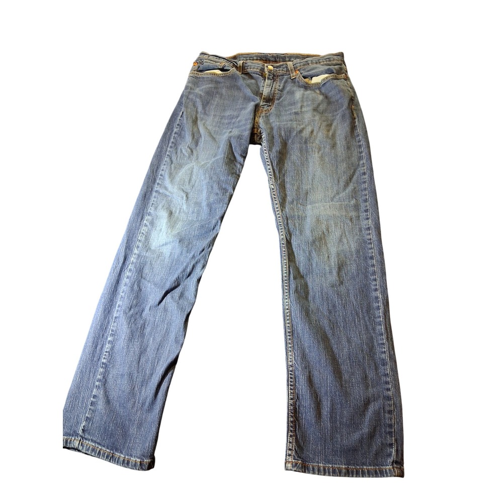 Levis 559 Relaxed Straight Jeans Mens 36x34 Blue Denim Medium Wash